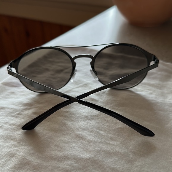 Nordstrom Aviator style - rounded sunglasses - one size - Picture 2 of 4